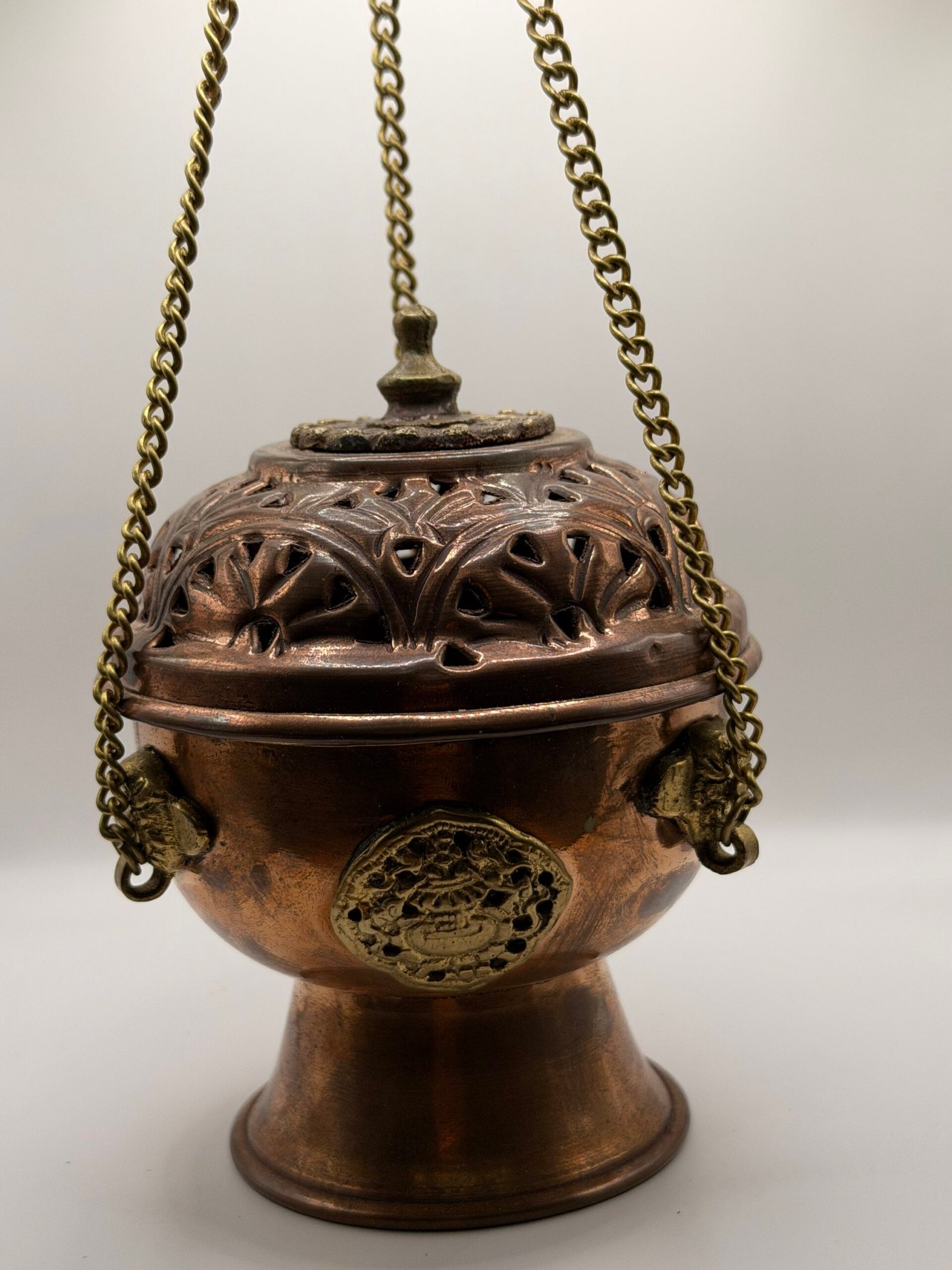 Botafumeiro Latón Naranja Cobre