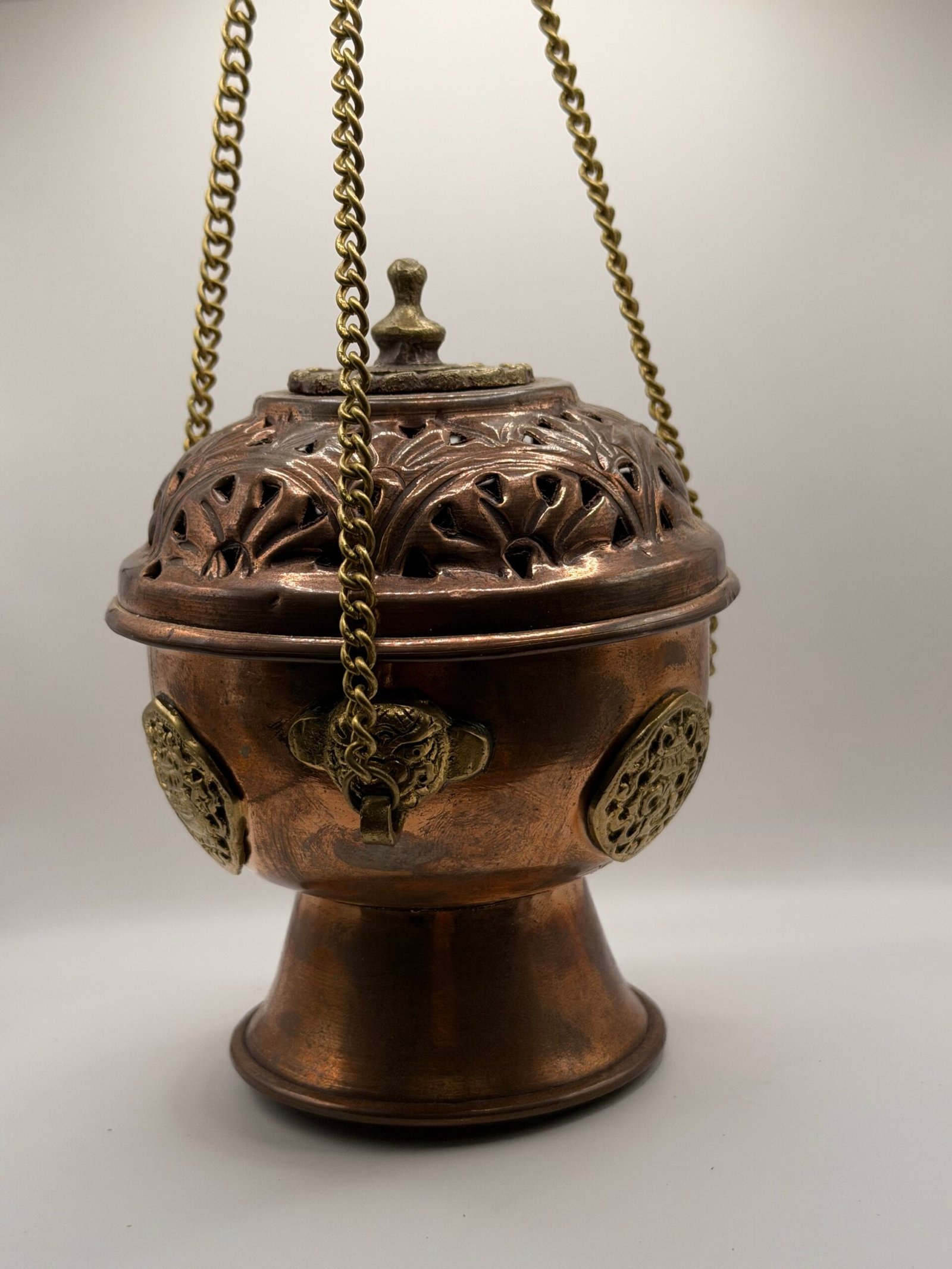 Botafumeiro Latón Naranja Cobre - Imagen 2